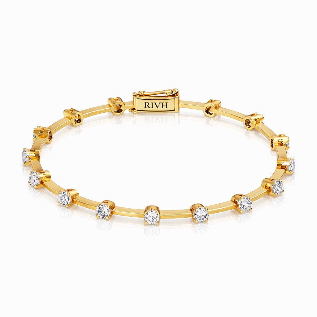 Riviera Fio Faca Moissanite