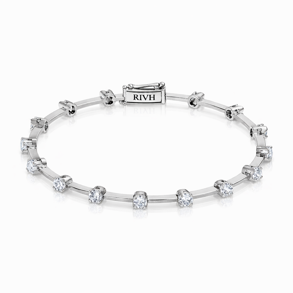 Riviera Fio Faca Moissanite