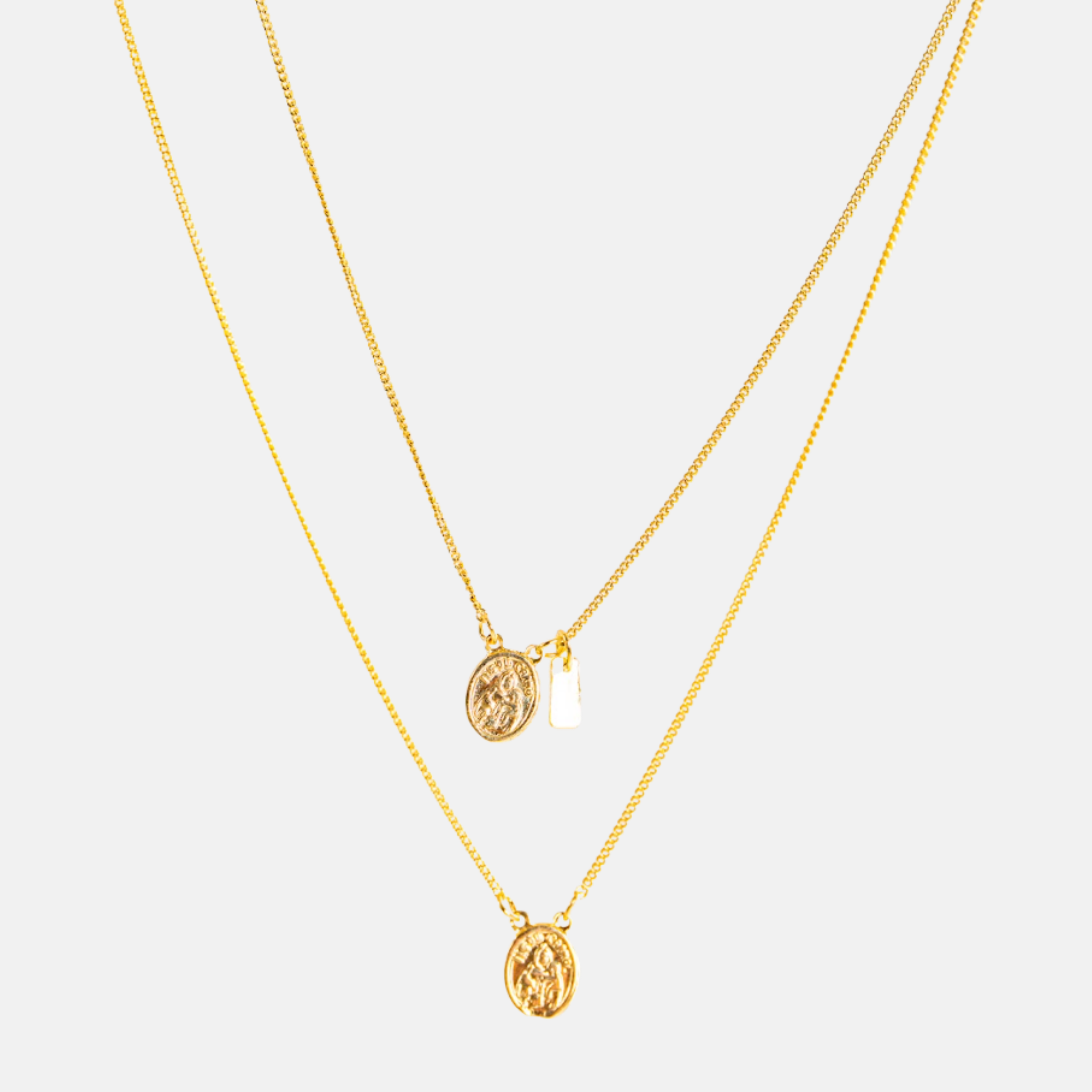 Escapulário Carmo Ouro Amarelo