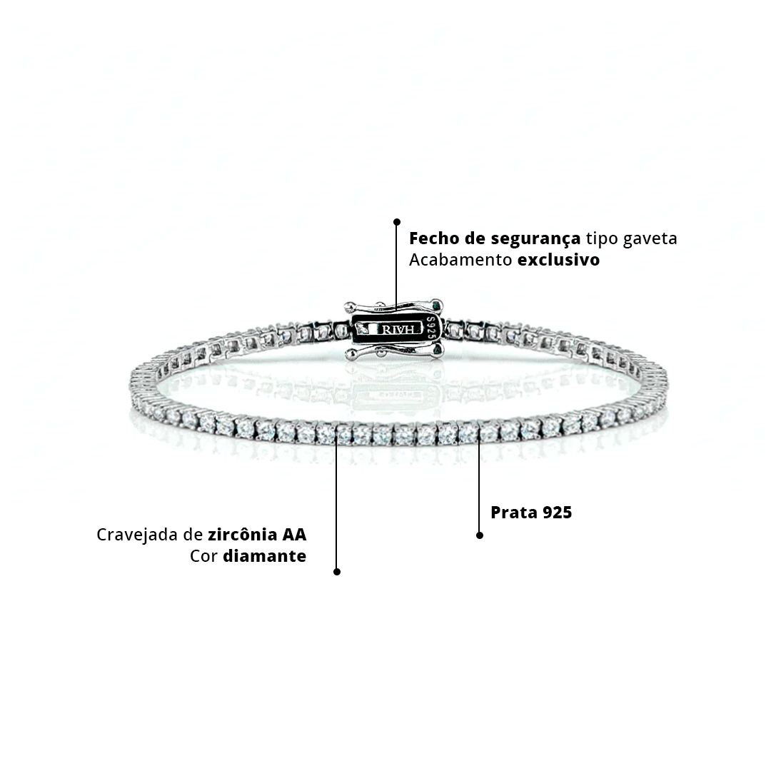 Riviera Zircônia Cristal