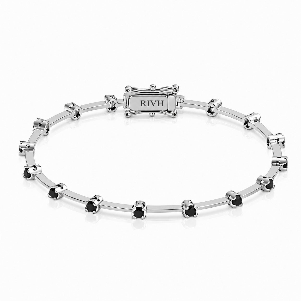 Riviera Fio Faca Moissanite Black