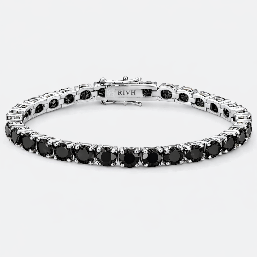 Riviera Moissanite Black