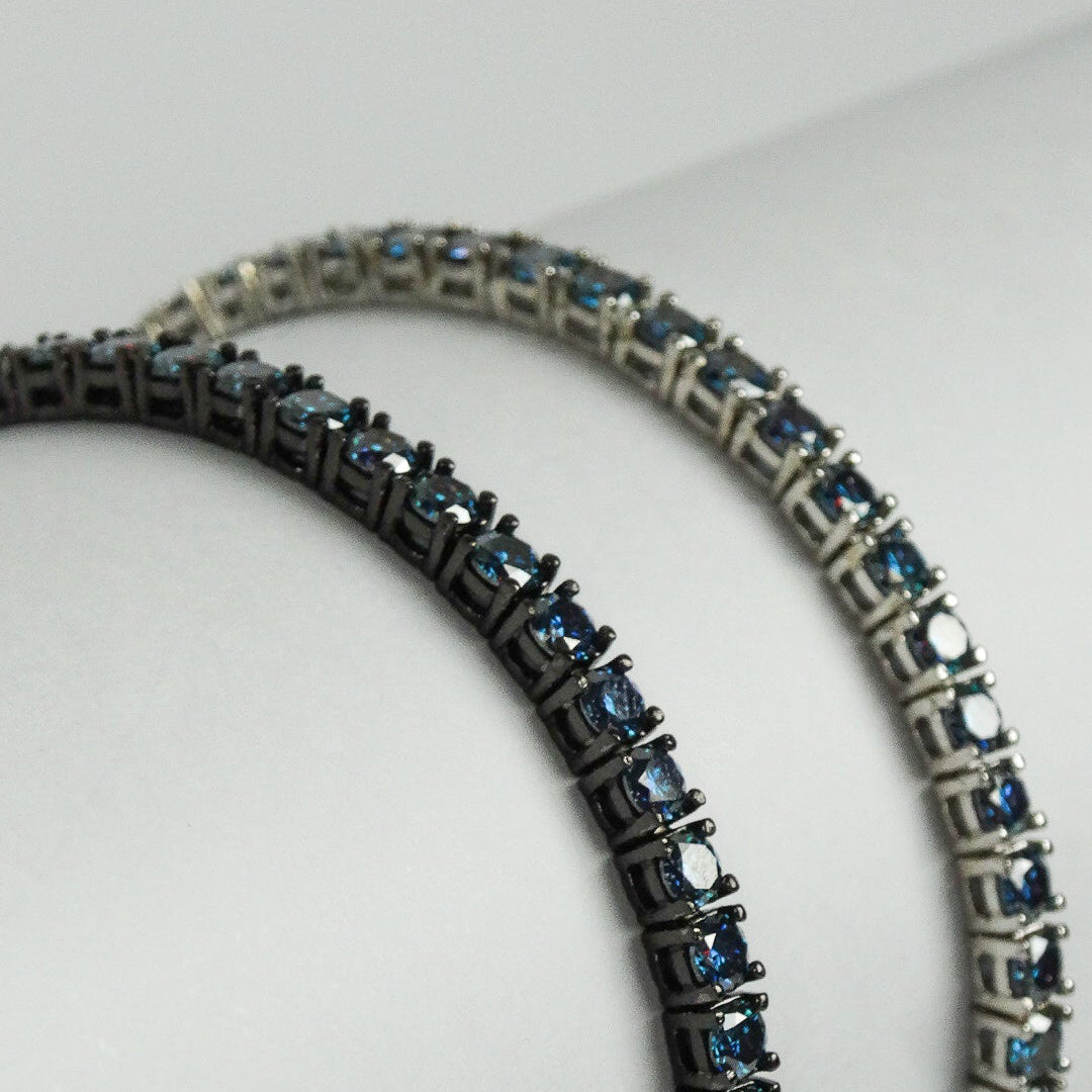 Riviera Moissanite Royal Blue