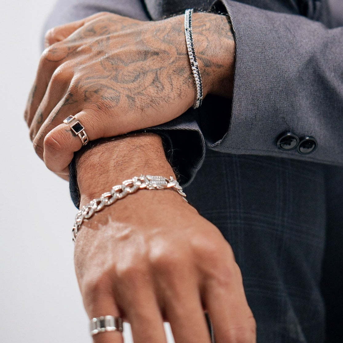 Pulseira Baguete Cuban Chain - 10mm