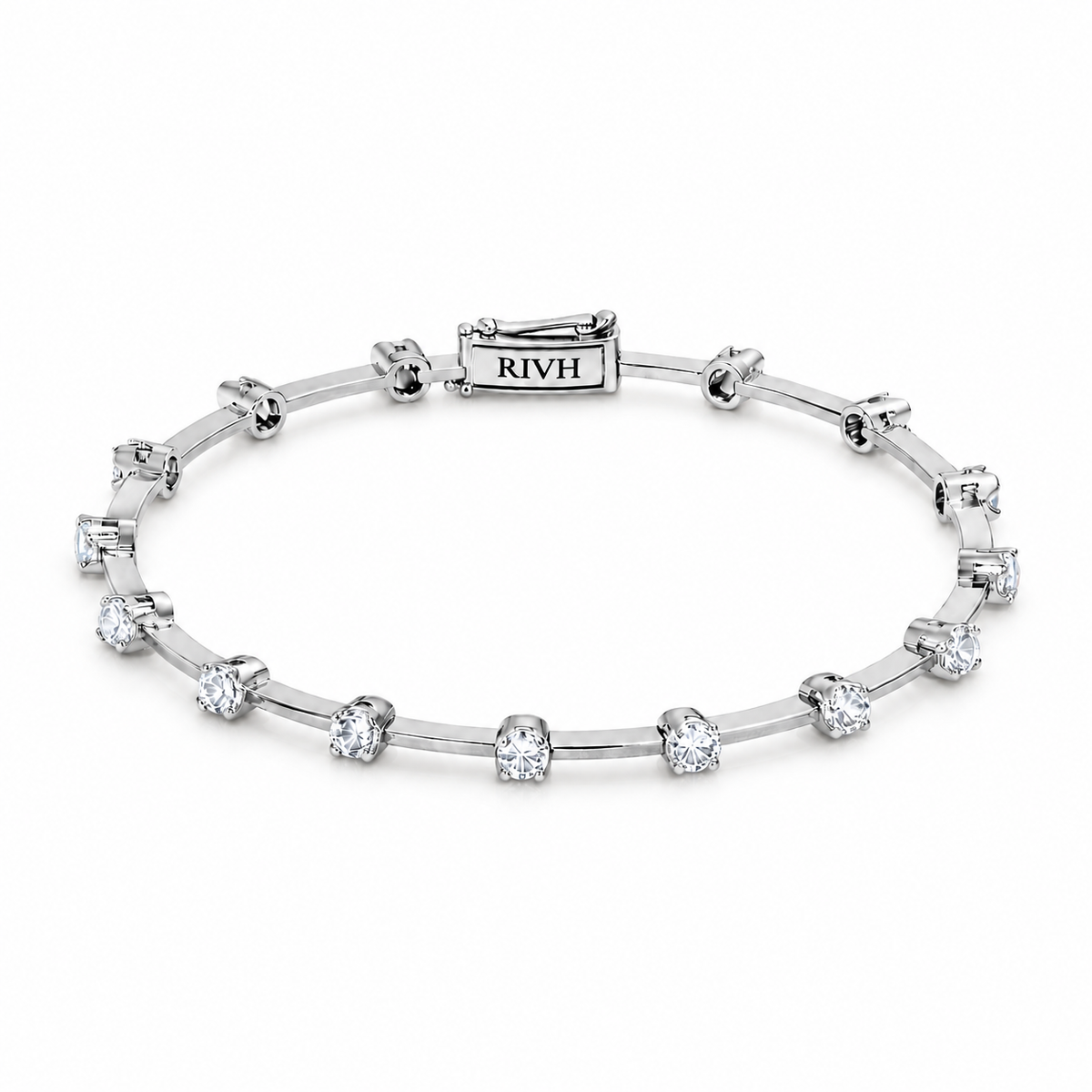 Riviera Fio Faca Moissanite — fundo claro