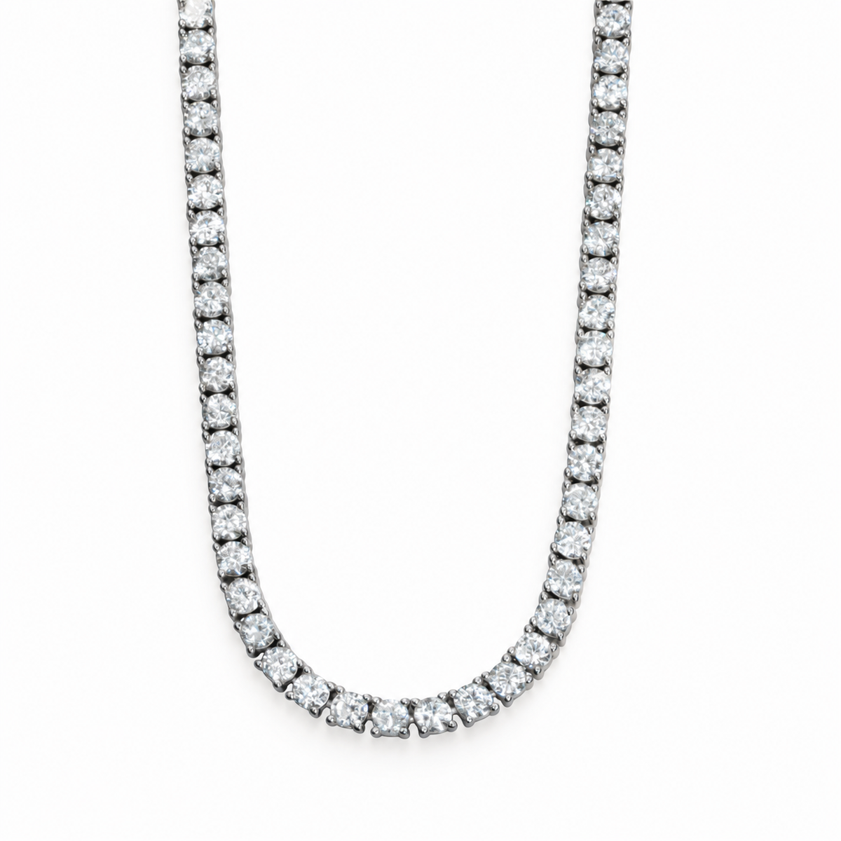 Colar Riviera Moissanite