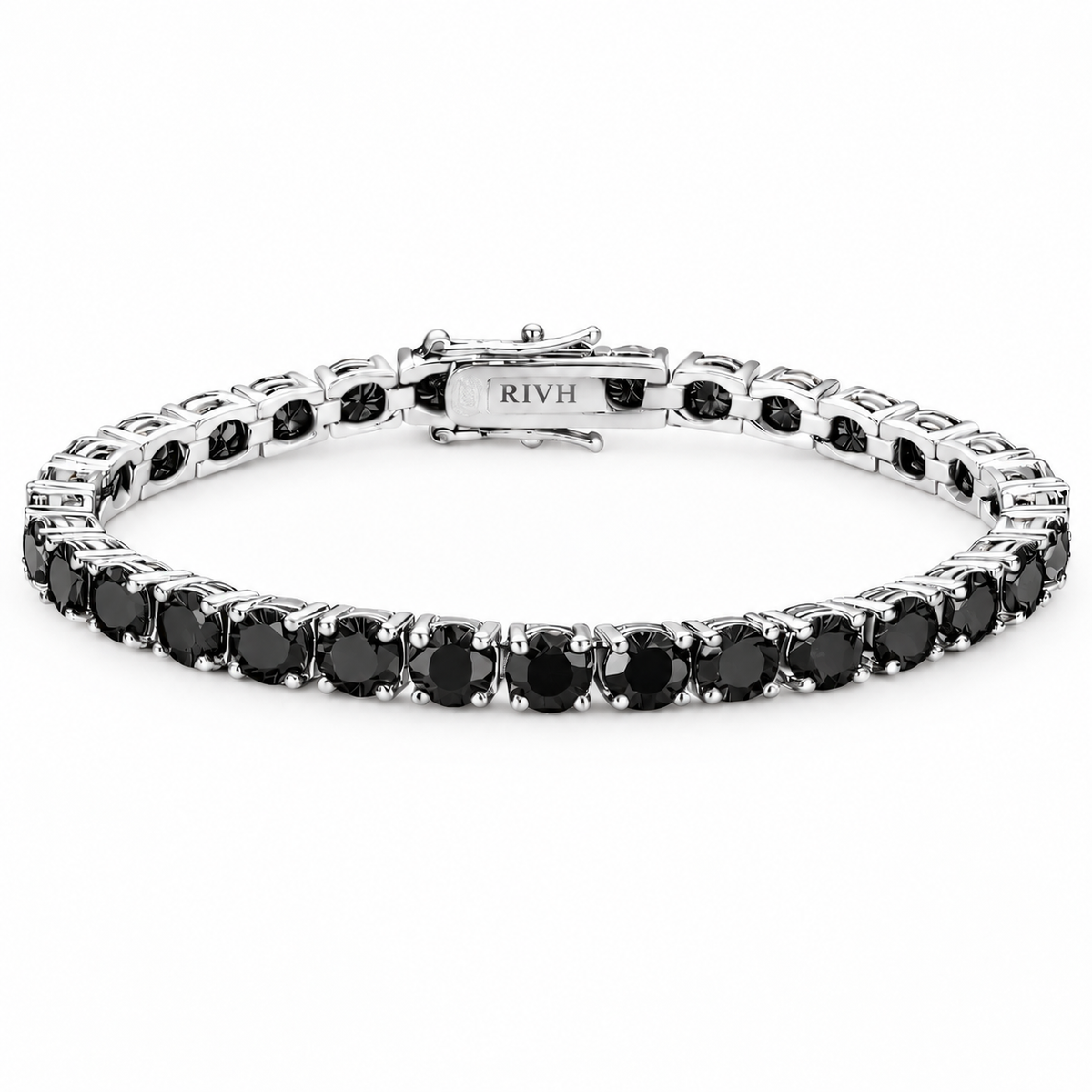 Riviera Moissanite Black