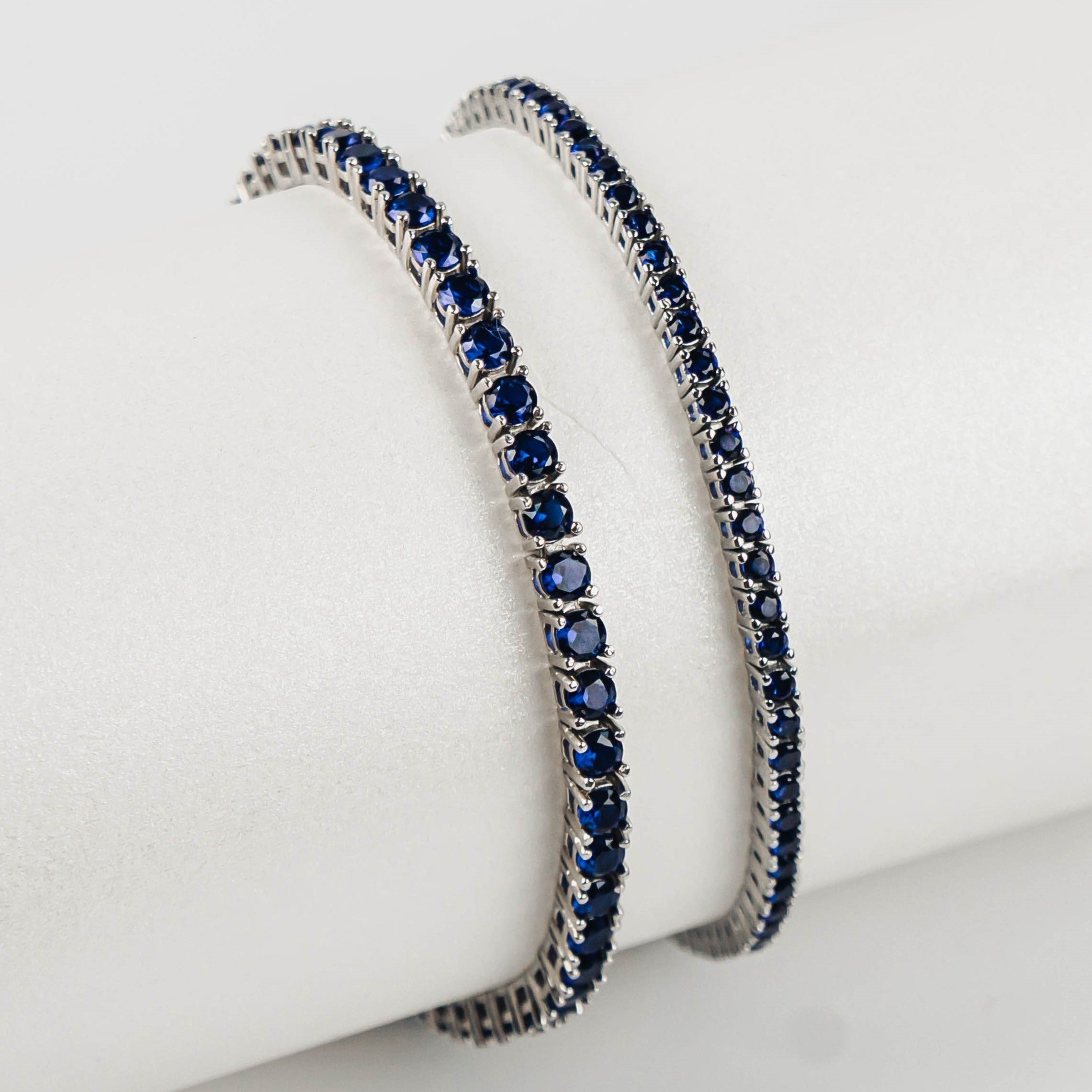 Riviera Zircônia Azul Safira