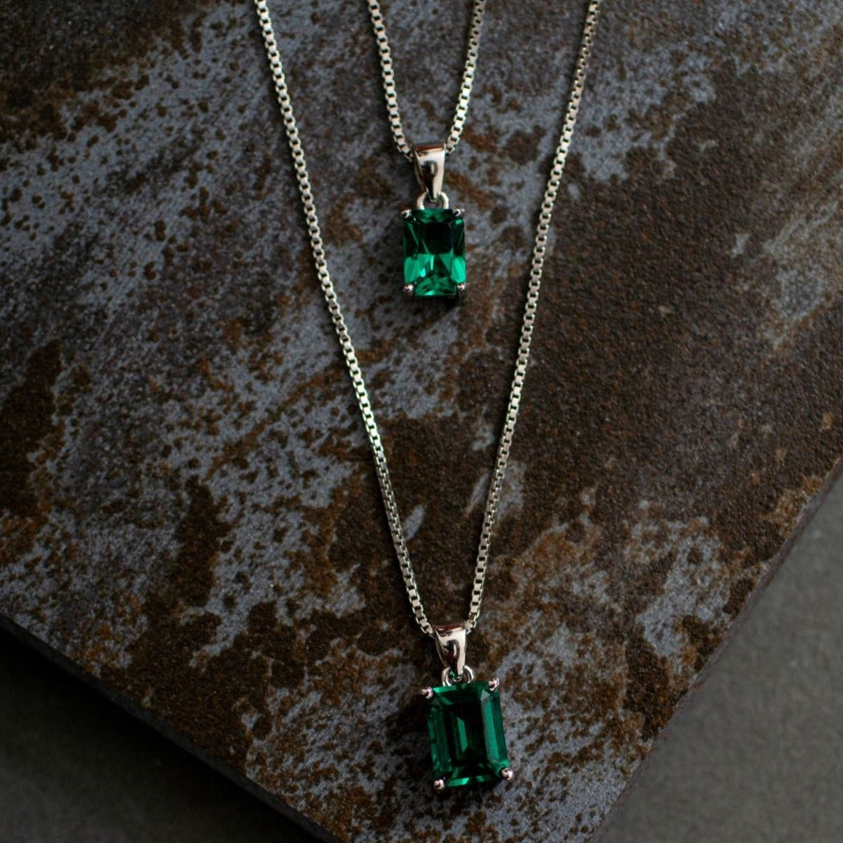 Colar Veneziana Verde