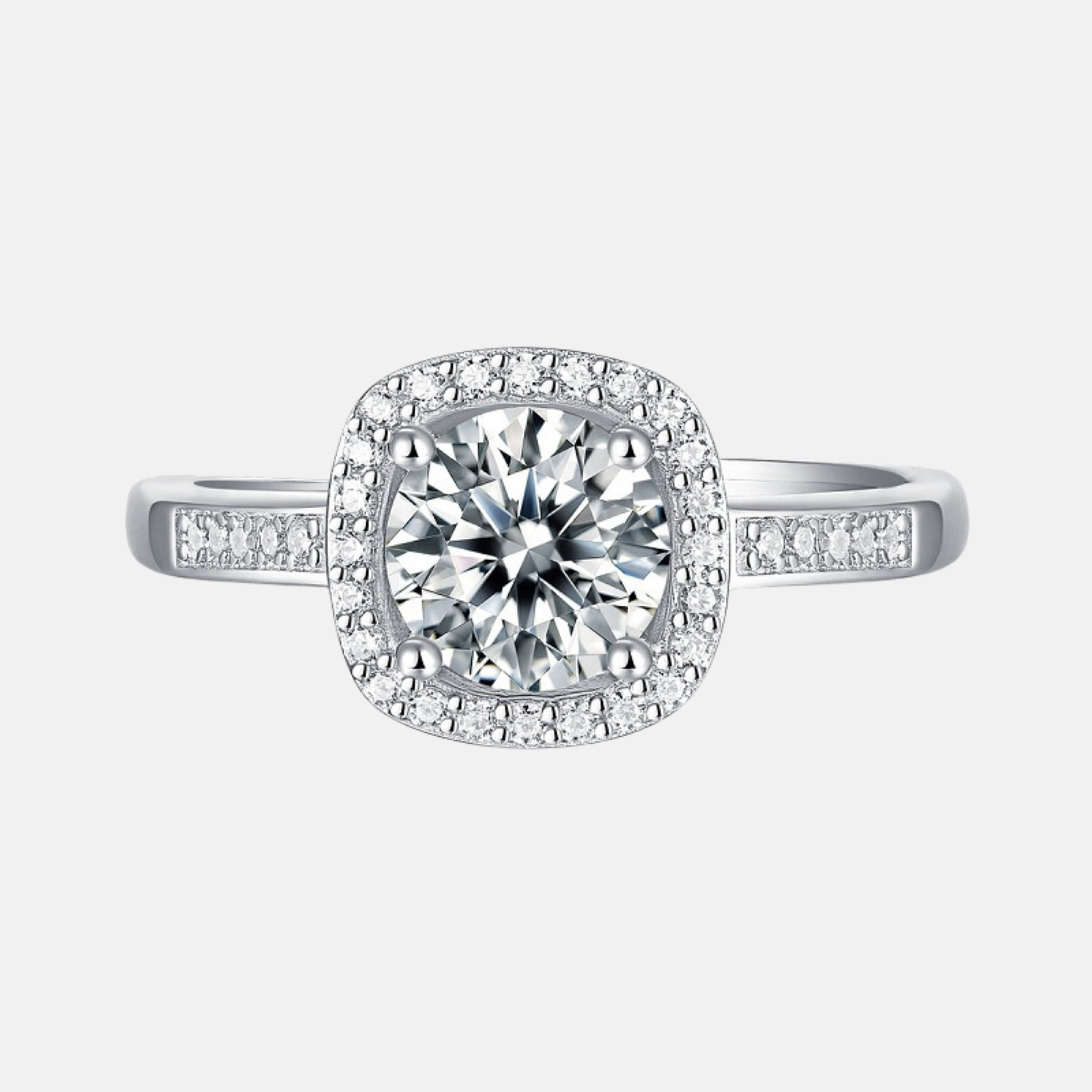 Anel Classic Moissanite