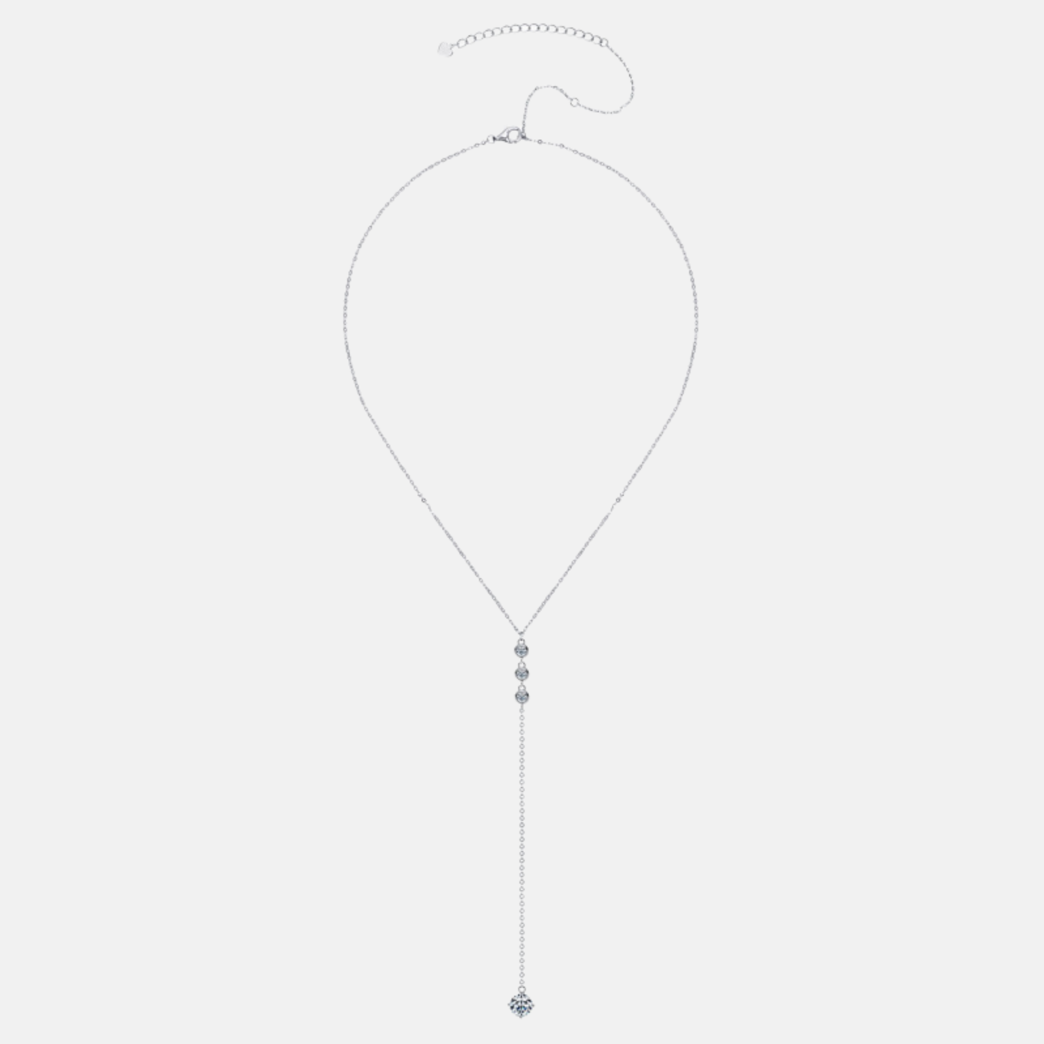 Colar Fin Moissanite