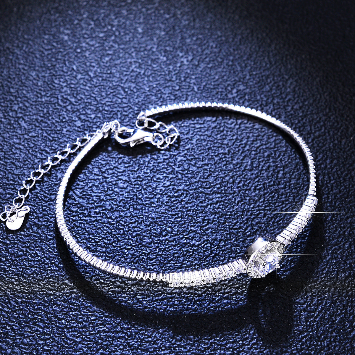 Pulseira Classic Rígida Moissanite