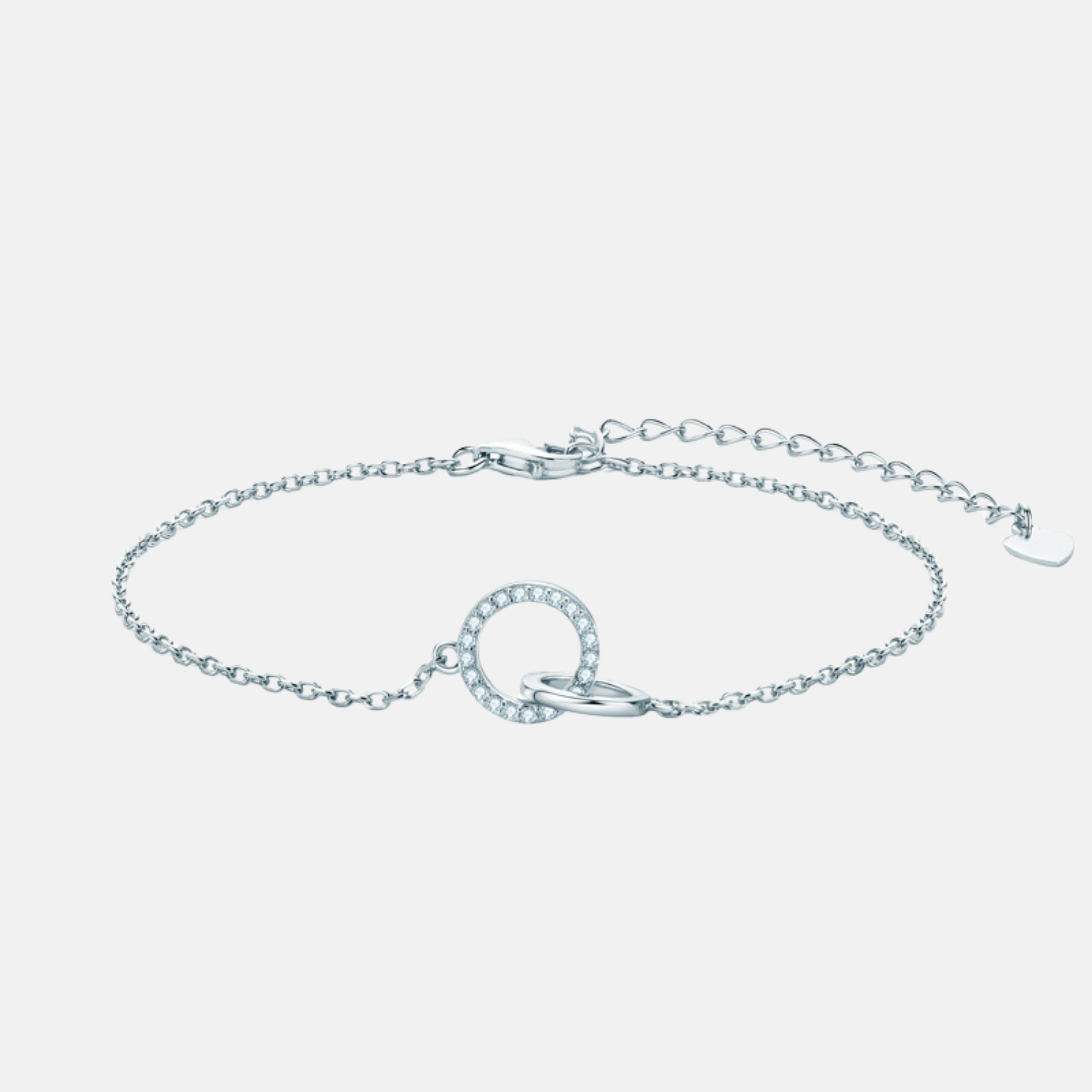 Pulseira Argolas Moissanite