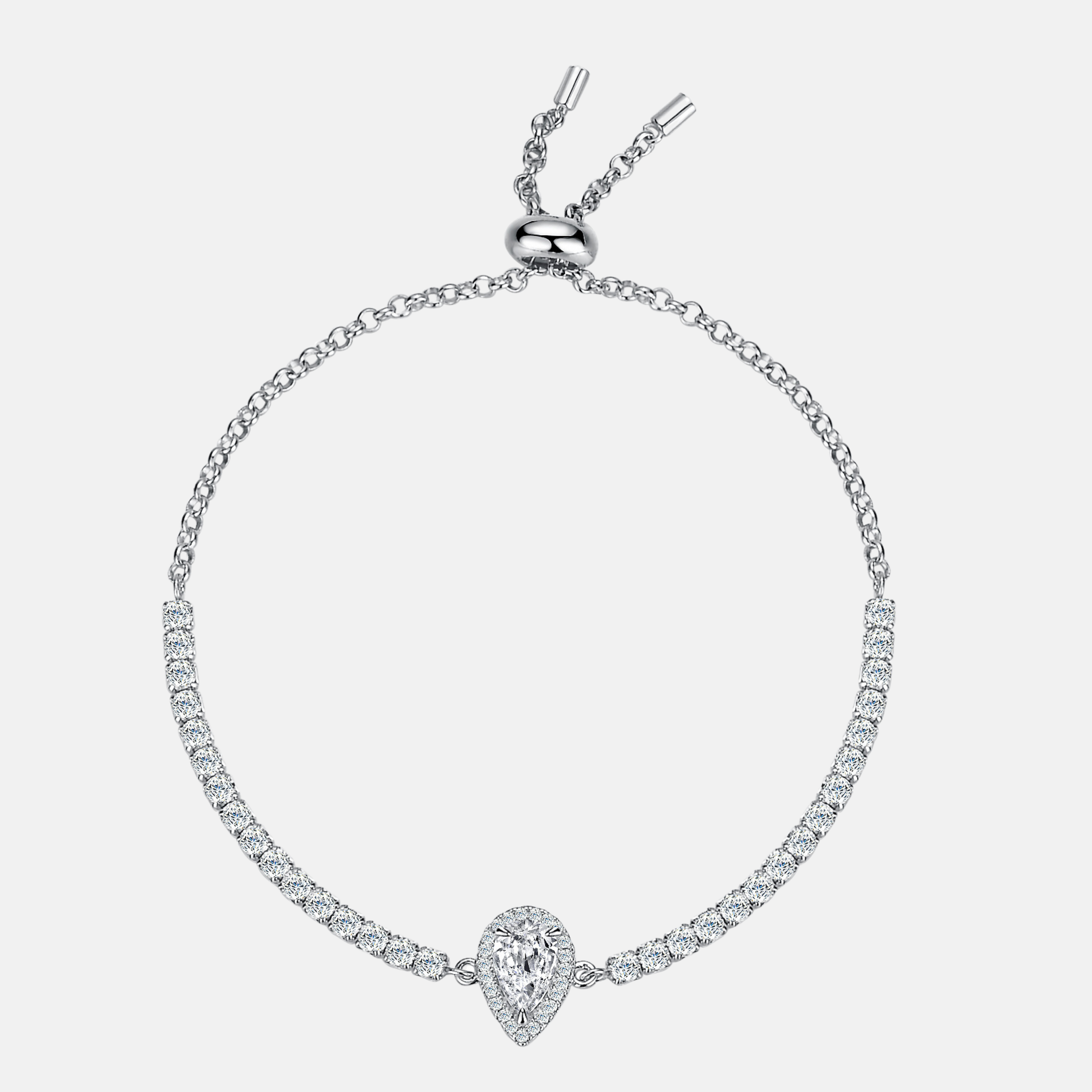 Pulseira Classic Gota Moissanite