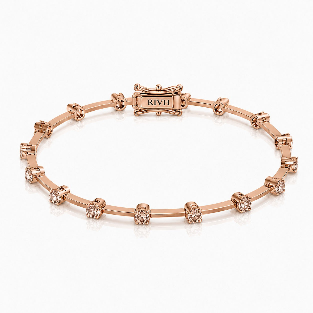Riviera Fio Faca Brown Ouro Rosé