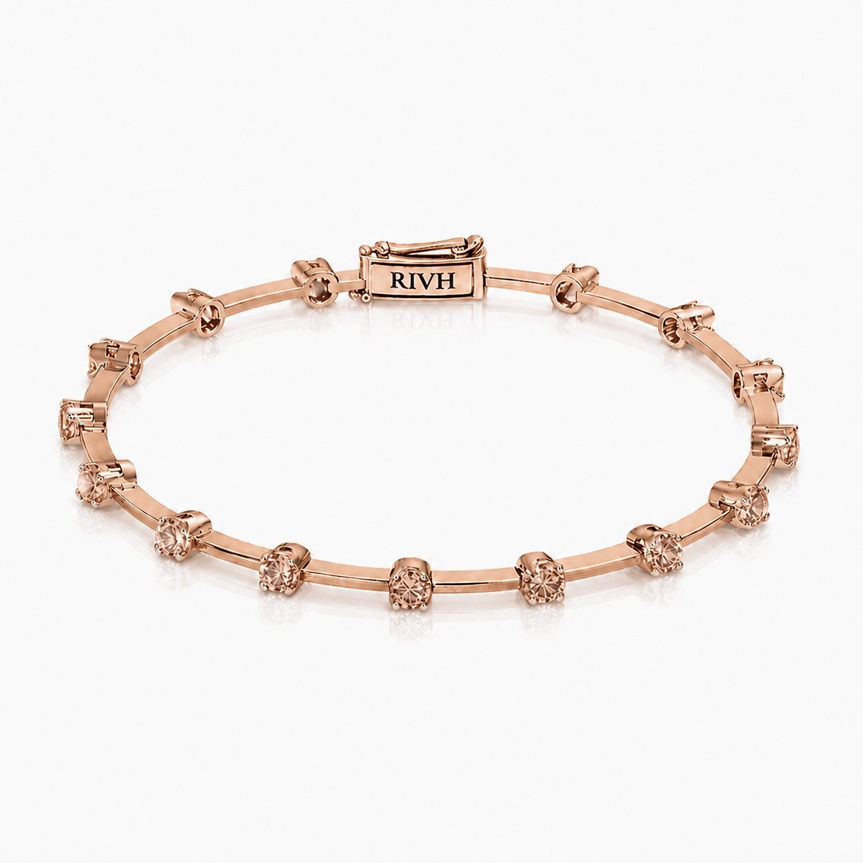 Riviera Fio Faca Brown Ouro Rosé