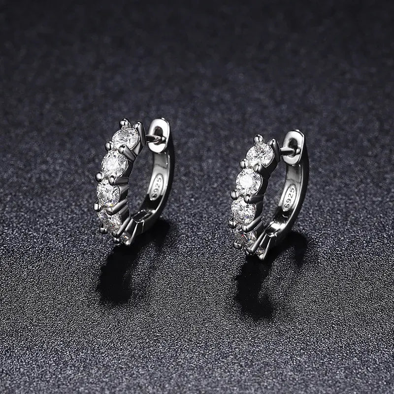 Argola Rivh Moissanite