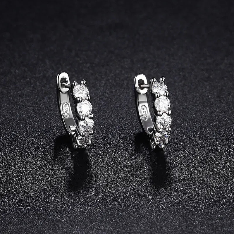 Argola Rivh Moissanite