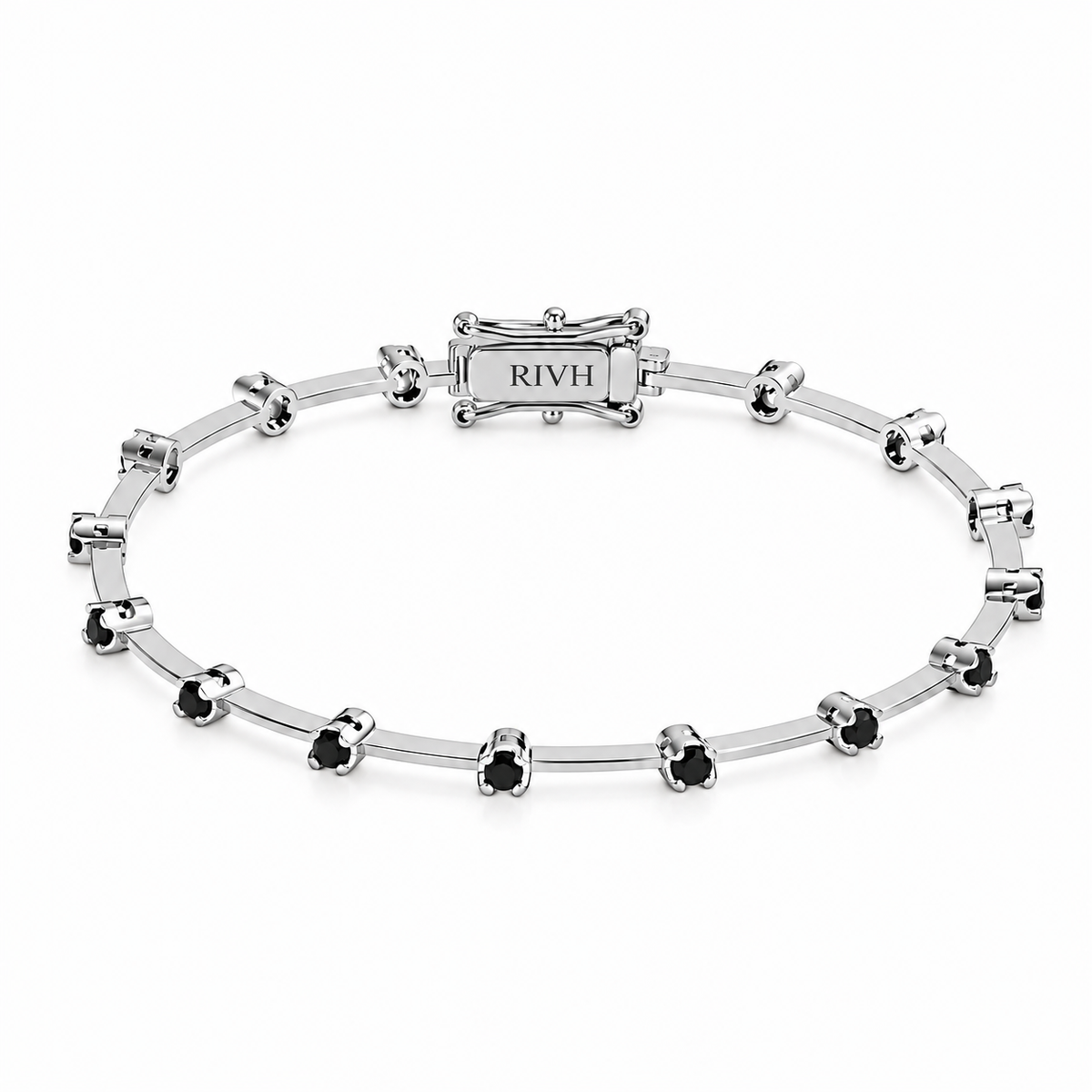 Riviera Fio Faca Moissanite Black